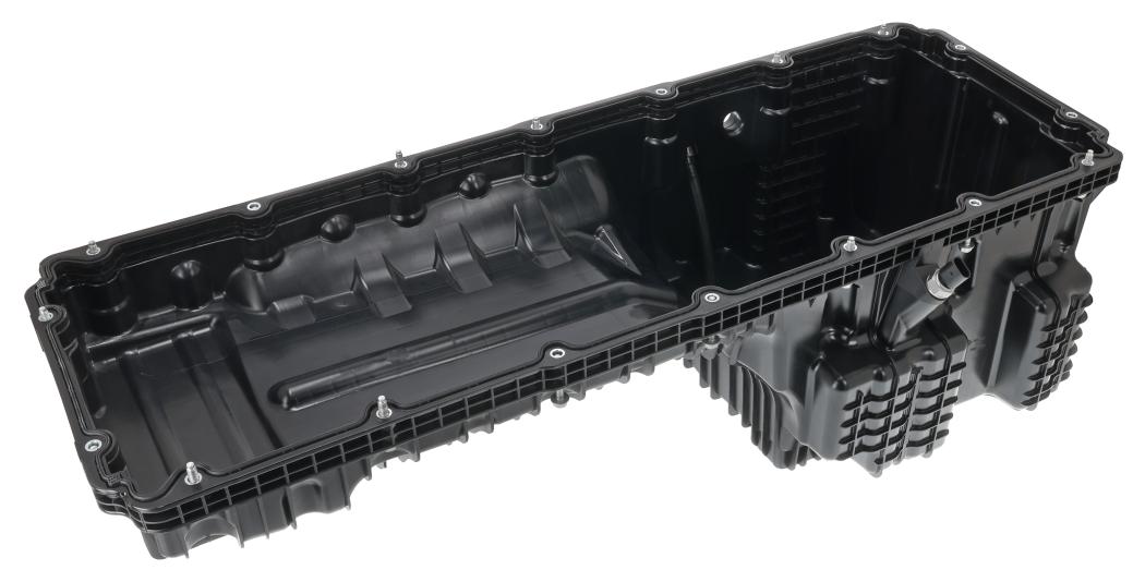 The spare parts brand Elring is launching a new product group for the aftermarket sector, focusing on plastic oil pans. | Image: ElringKlinger