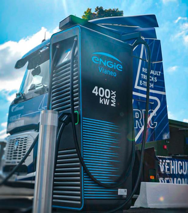 Engie SA wprowadza do Niemiec nową markę „ENGIE Vianeo” specjalnie dla infrastruktury ładowania pojazdów elektrycznych w transporcie ciężarowym. | Obraz: Engie Vianeo