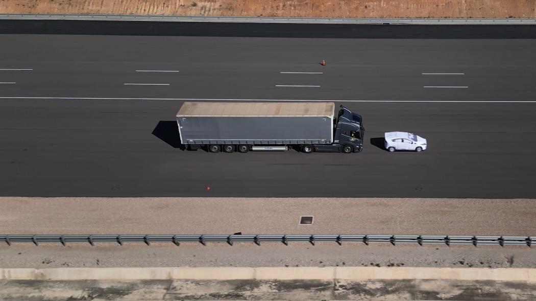 The Euro NCAP test 2025 shows clear progress in the safety of heavy trucks – more models achieve higher ratings and receive the CitySafe badge for urban use | Image: Euro NCAP