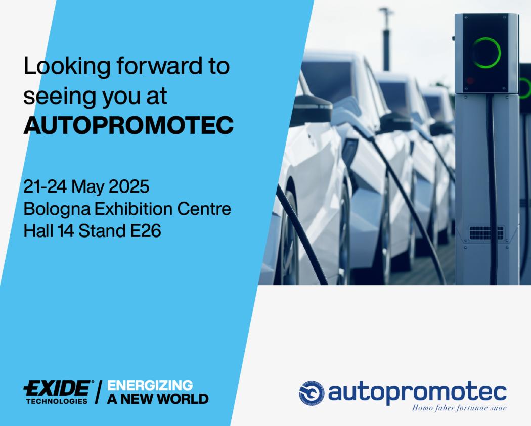 The provider of low-voltage batteries, Exide, is exhibiting at Autopromotec and sharing its knowledge through training sessions. | Image: Exide.