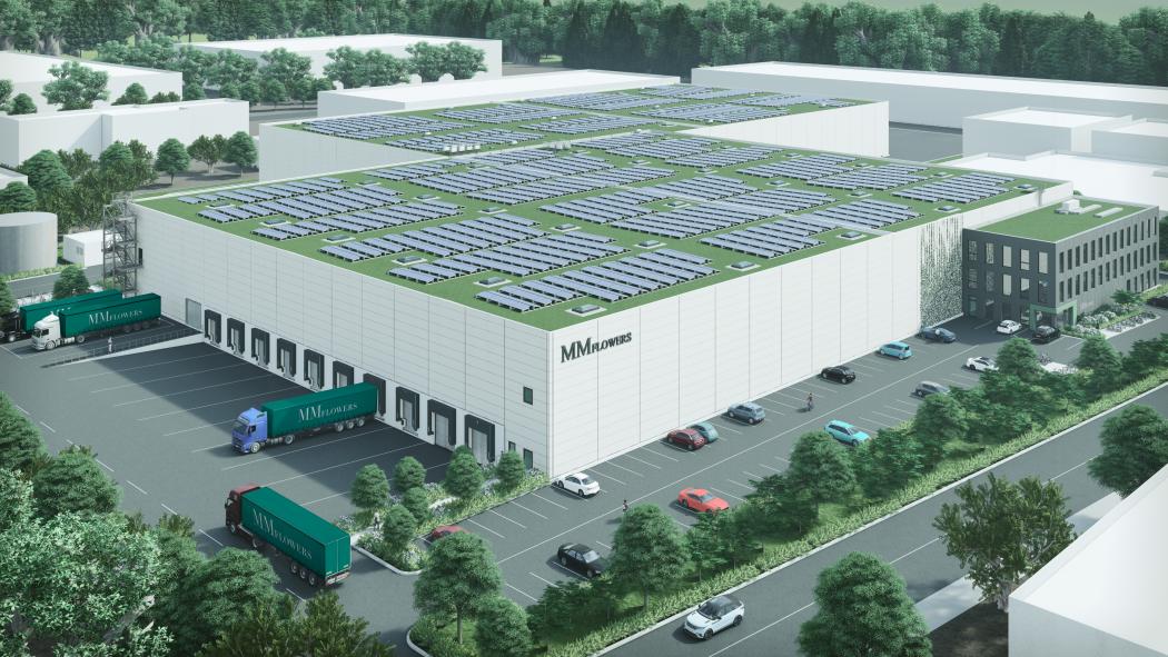 In Euskirchen, Complemus is developing a logistics facility on a total of 23,000 square meters. (Photo: Complemus)