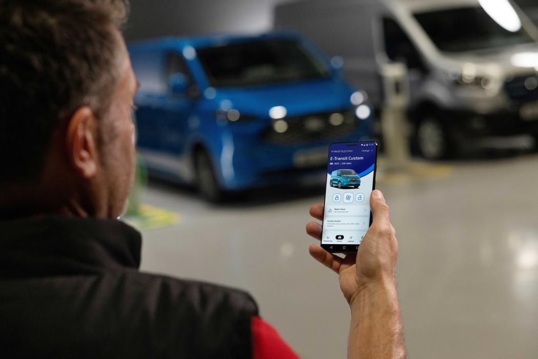 Data as a treasure: The potential of telematics and vehicle networking is used only by a few smaller companies. | Photo: Ford Pro