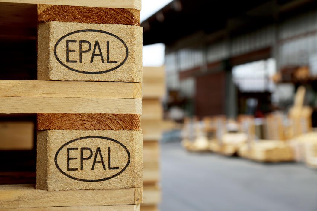 For users of EPAL pallets, there is no additional burden arising from the EUDR, according to EPAL. (Image: EPAL)