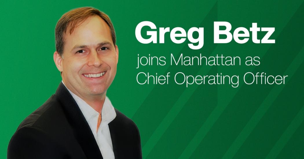 Greg Betz is the new COO at Manhattan Associates. (Photo: Manhattan Associates)