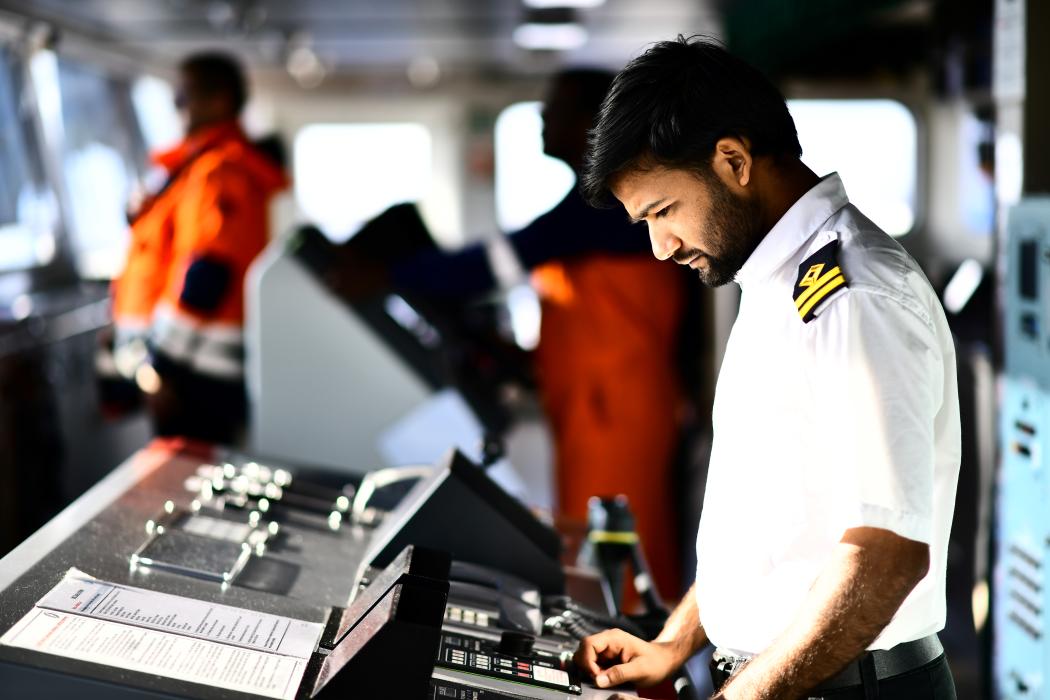 Thanks to the cooperation between the Port Authority and the Hydrographic Service, there is now a digital nautical chart with precise terminal and berth information, according to the information provided. (Photo: Danny Cornelissen/Port of Rotterdam Authority)