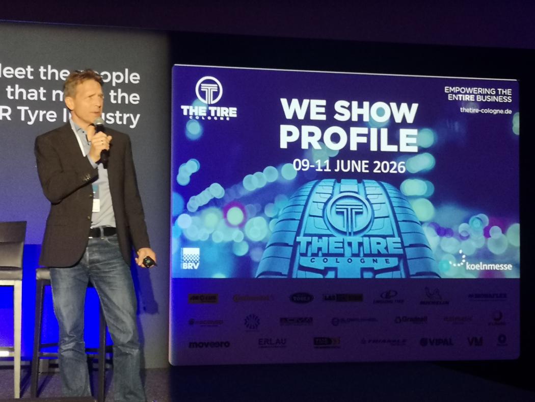 With new formats such as the Global OTR Conference and the WALK OF SERVICES, the tire trade fair THE TIRE COLOGNE 2026 is placing increased emphasis on technical topics and structural developments in the tire industry. | Photo: Koelnmesse