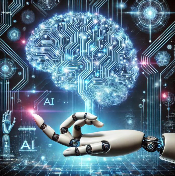 High inventory levels, environmentally harmful storage organization, and inefficient and complex processes can be optimized and made more resource-efficient with analytics and artificial intelligence. | Image: DALL-E