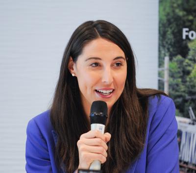 MEP Sophie Kircher, Deputy Chair of the Transport Committee in the European Parliament: "It is high time for this debate to get combined transport moving again." (Photo: Kombiverkehr)