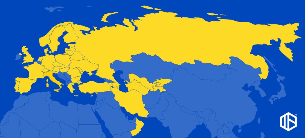A large portion of European countries has ratified or is using the eCMR protocol. (Image: Transfollow)