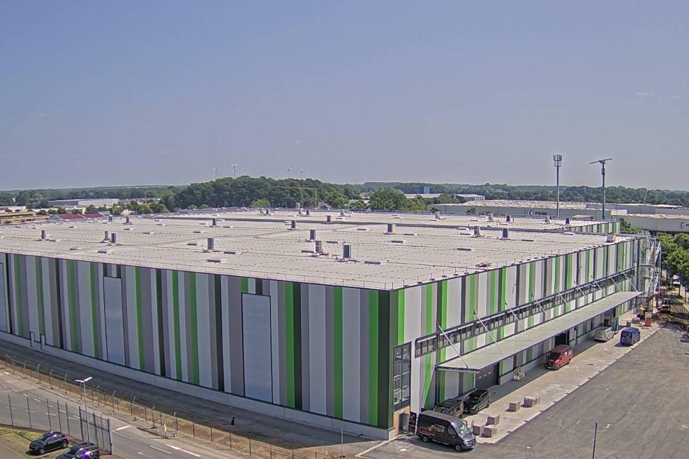 La WM Group ha realizado junto con el Aconlog Group aproximadamente 23.000 metros cuadrados de espacio de almacén en Bocholt. (Imagen: WM Group)