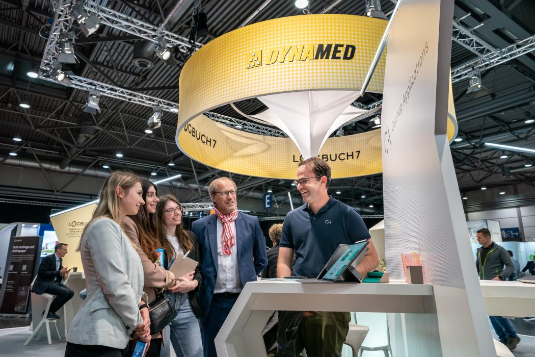 La sexta edición de med.Logistica tuvo lugar en 2023 en la Feria de Leipzig. (Imagen: Leipziger Messe / Uwe Fraunhdorf)