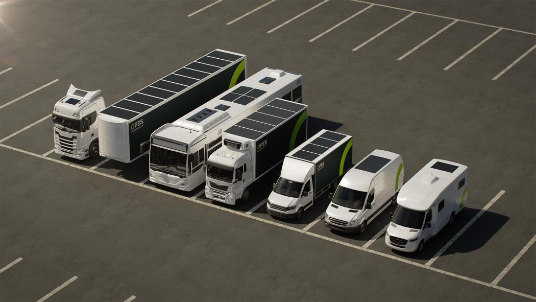 Los módulos solares flexibles de Opes Solar Mobility ofrecen un alto rendimiento energético y están especialmente optimizados para la construcción de vehículos. (Foto: Opes Solar Mobility)