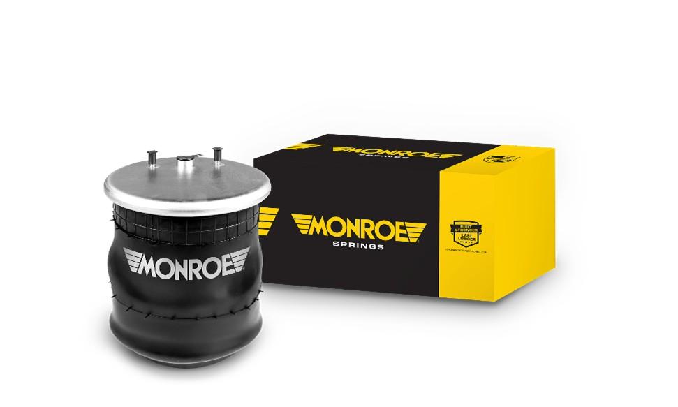 The Monroe brand has introduced a new range of air springs for commercial vehicles. | Photo: Tenneco