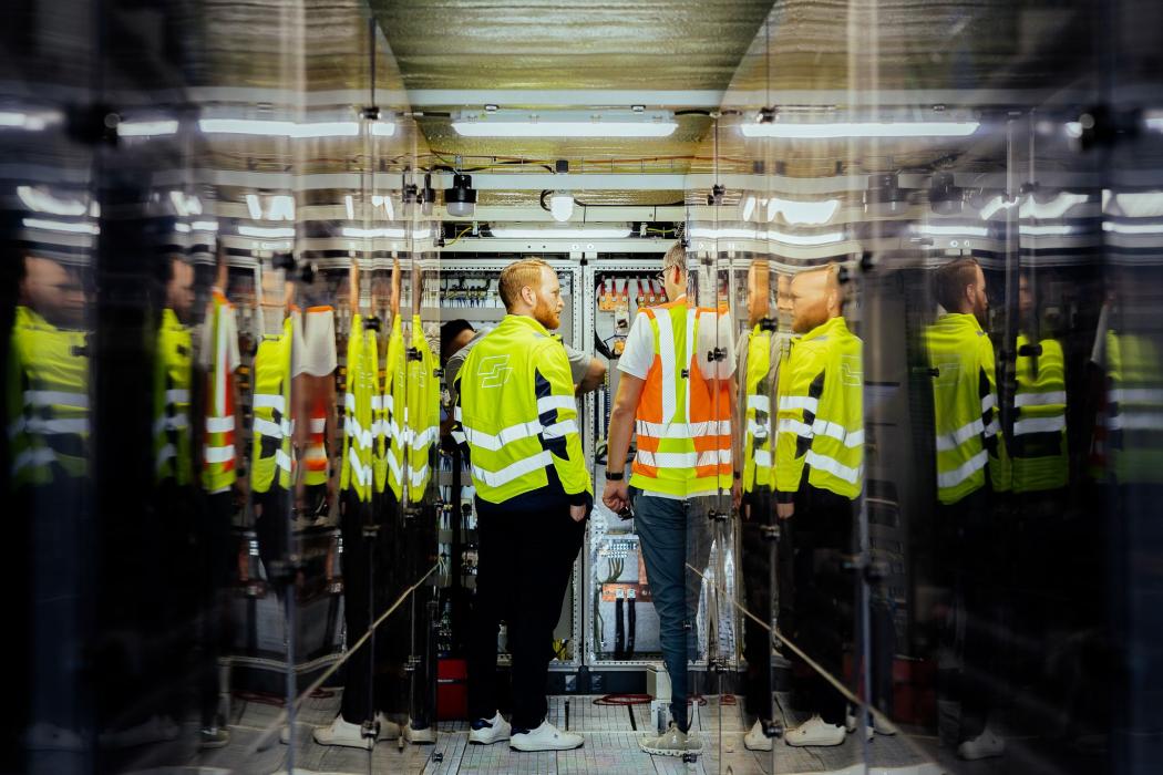 Interior view of the CellCube at the Nagel-Group's Bochum site. (Photo: Nagel-Group)