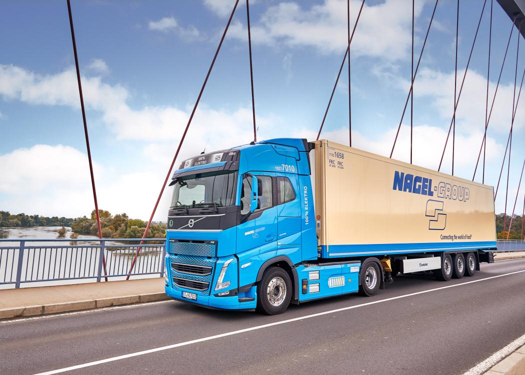 The Nagel-Group will put 20 new electric trucks into operation over the course of the year. (Photo: Nagel-Group)