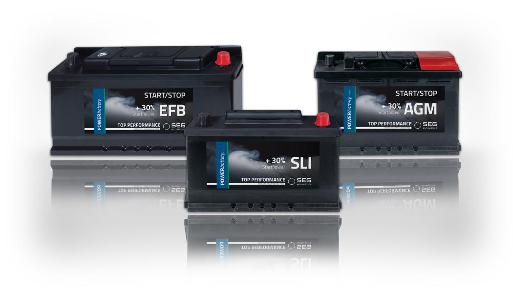 SEG Automotive élargit son portefeuille de pièces de rechange pour inclure des batteries 12V de qualité d'origine sous le nom de POWERbattery. | Image : SEG Automotive