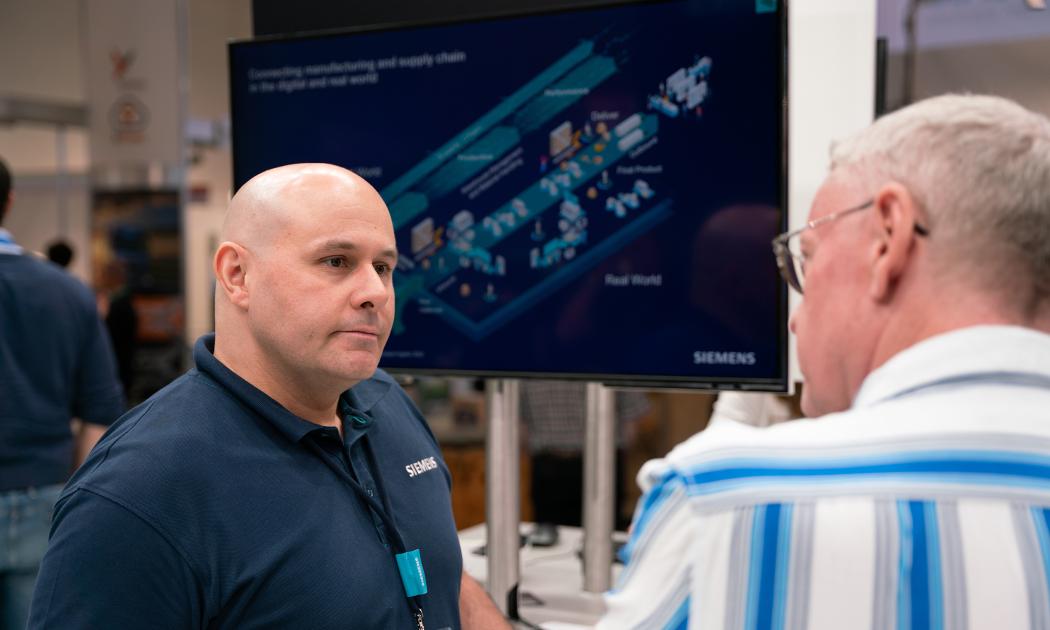 The solutions from Siemens Digital Logistics will be presented at the transport logistic in Hall B1, Stand 113/214. (Image: Siemens Digital Logistics)