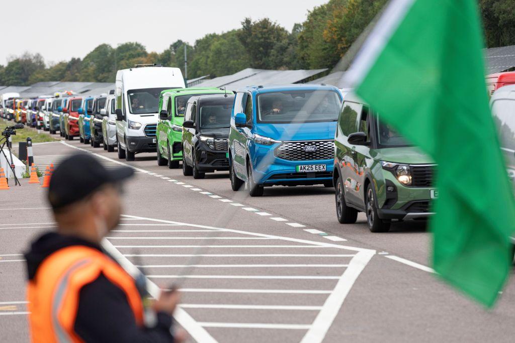 In the crawl: The electrification of van fleets is progressing only slowly, Ford, however, is positioning itself at the forefront. | Photo: Ford Pro