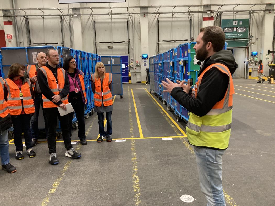 On April 10, 2025, the Europe-wide "Day of Logistics," 114 companies, organizations, and institutes highlighted the exciting tasks and diverse career opportunities in the economic sector. | Image: Amazon