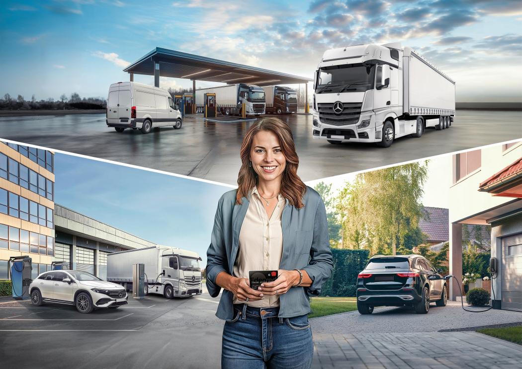 Following the passenger car segment, the service for the electrification of heavy commercial vehicles now follows. (Photo: Uta Edenred)