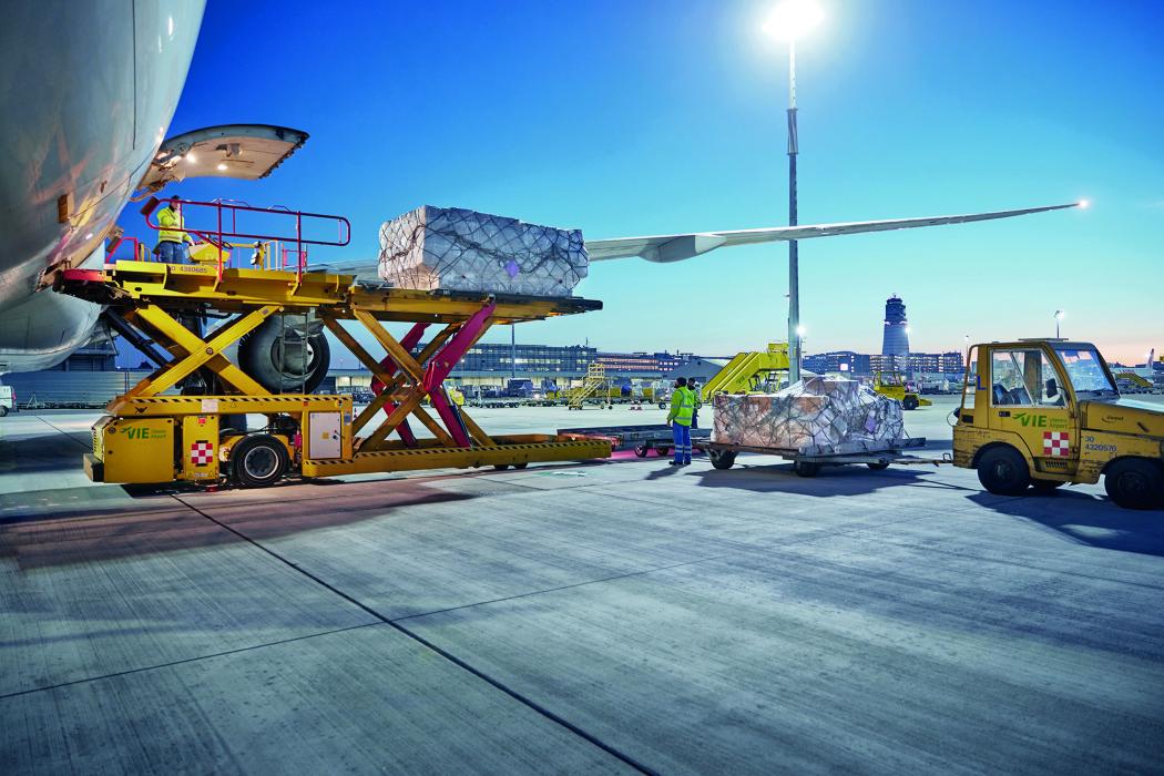 The Vienna Airport was able to handle more cargo in the first quarter of 2025. Photo: Vienna Airport