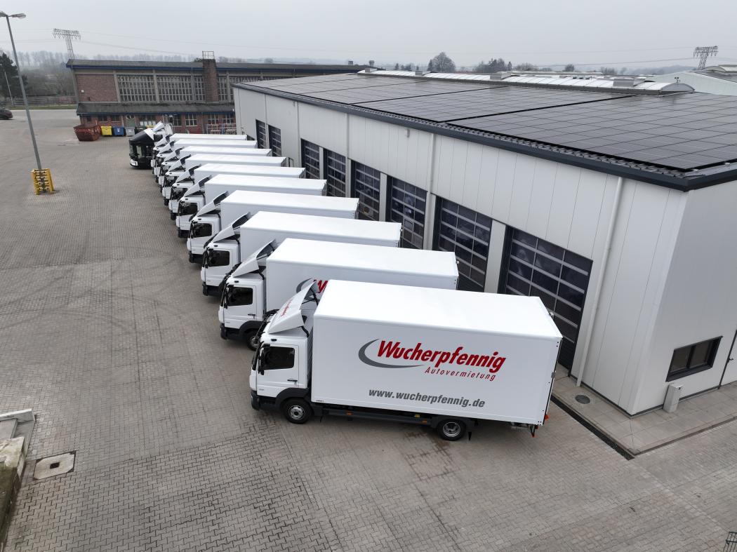 Este año, Wucherpfennig y Krohn planean incorporar otros 40 Mercedes-Benz Atego a su flota. Foto: Daimler Truck